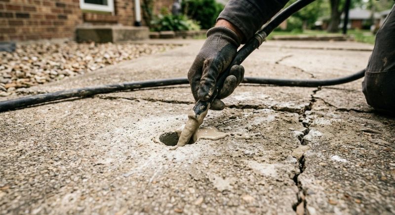 Driveway Slab Lifting in Des Moines, IA