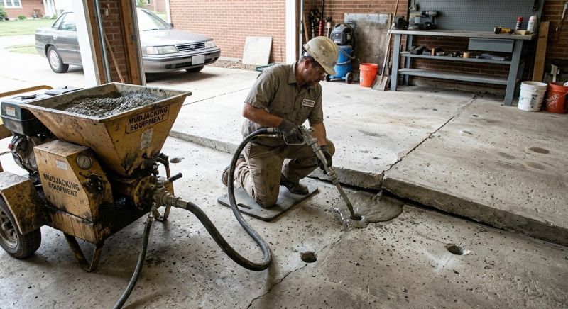 Slab Mudjacking in Columbus, OH