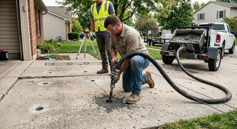 Concrete Leveling Service
